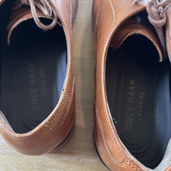 Cole Haan Grand 0S Brown Lace Up Oxford Means 9.5 M EUC main image 9
